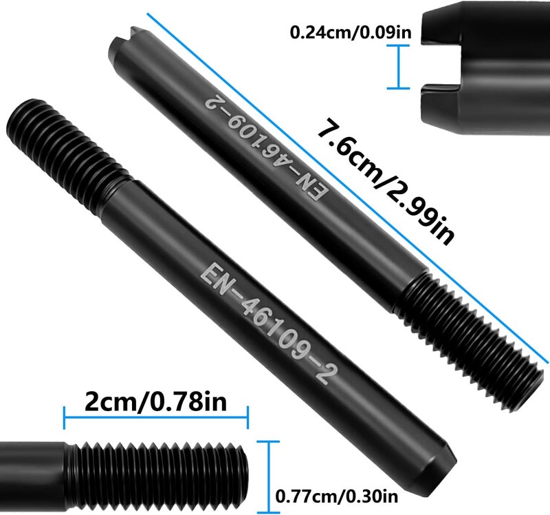 ZKTOOL EN-46109 GM-46109 Guide Pin Set Kit For V6 High Feature Engine (Threads Into The Cylinder Block to Help Guide the Head Assembly, Oil Pan, Seal Carrier to Ensure Proper Alignment Installation) - Image 2